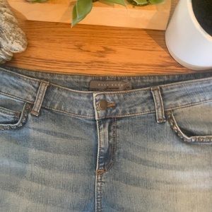 Zara Shorts - Zara Stretch Denim Studded Jean Shorts Zara Shorts - Zara Stretch Denim Studded Jean Shorts